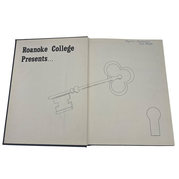 Roanoke College 1964 Rawenoch Yearbook Hardcover Vintage Ads Virginia - Picture 2 of 9